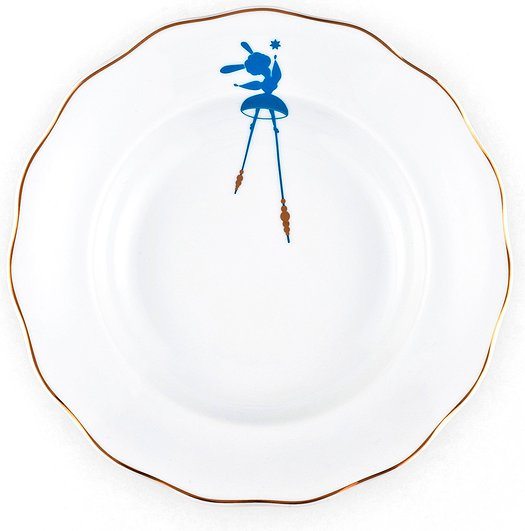 porcelanowy głęboki talerz circus