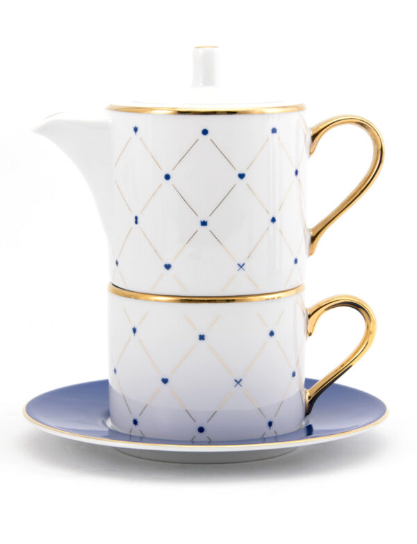 porcelanowy zestaw tea for one cyrk 2